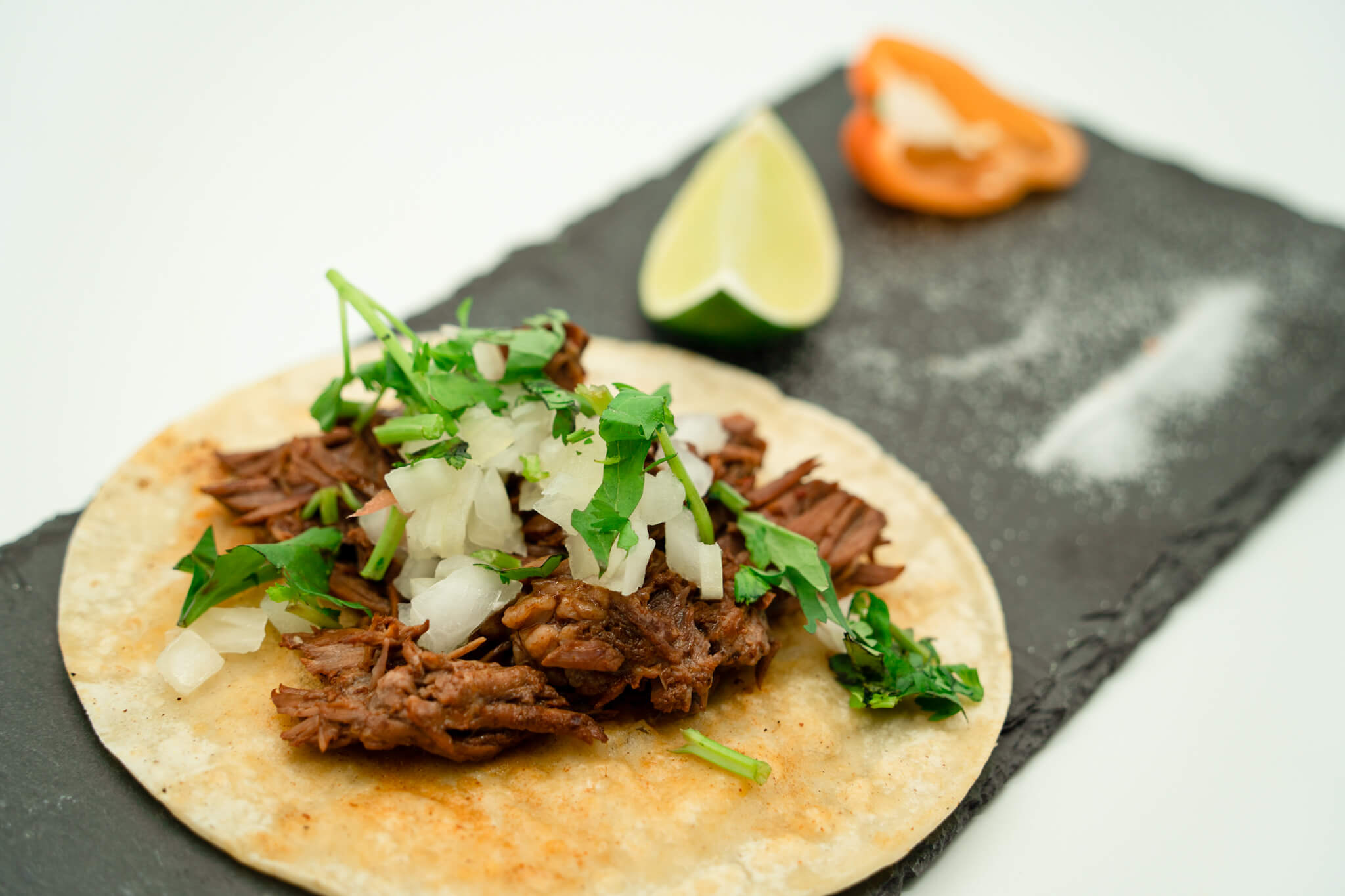 Beef Barbacoa Taco