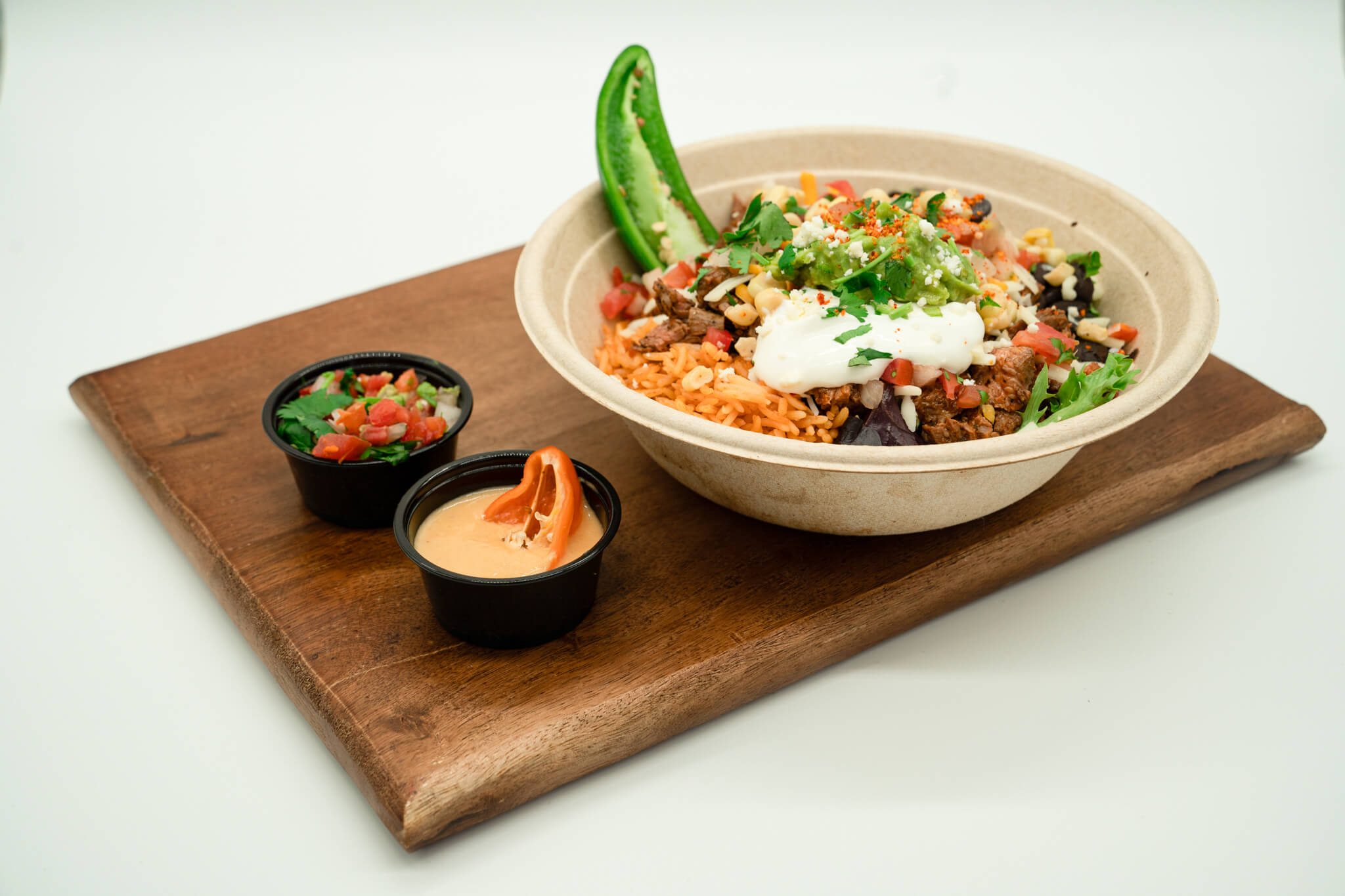 Shrimp Carne Asada Bowl