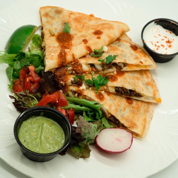 best quesadilla with meat near la