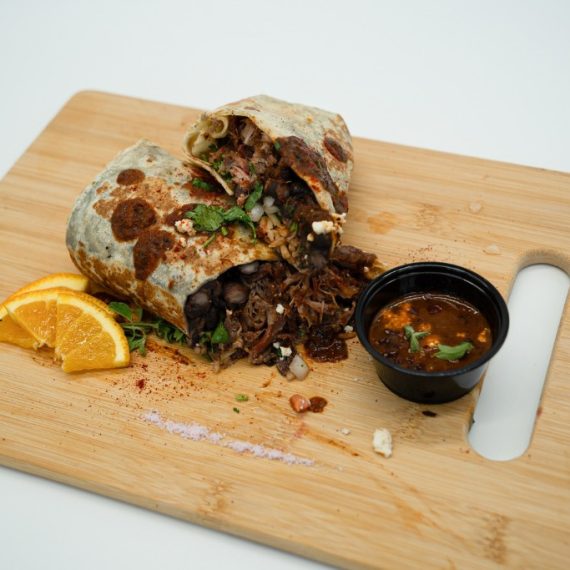 carnitas burrito mexican food delivery
