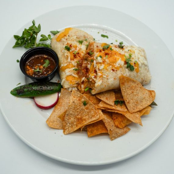 classic mexican bean and cheese burrito