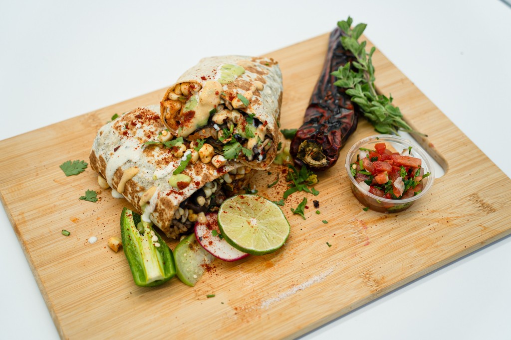 order vegetarian burrito online